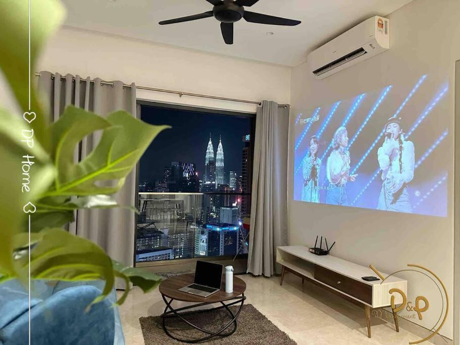 1+ 1 Bedroom 4-5Pax/Klcc/ Bukit Bintang/City View/Mrt Kuala Lumpur Exteriör bild